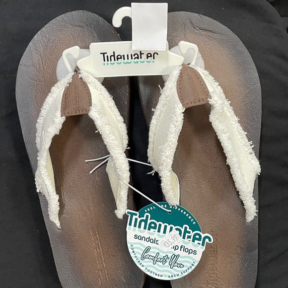 Tidewater Westport Natural Sandals - Picture 1 of 2